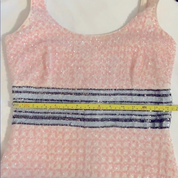 🌸- Badgley Mischka Sequin Evening Dress - Picture 8 of 9